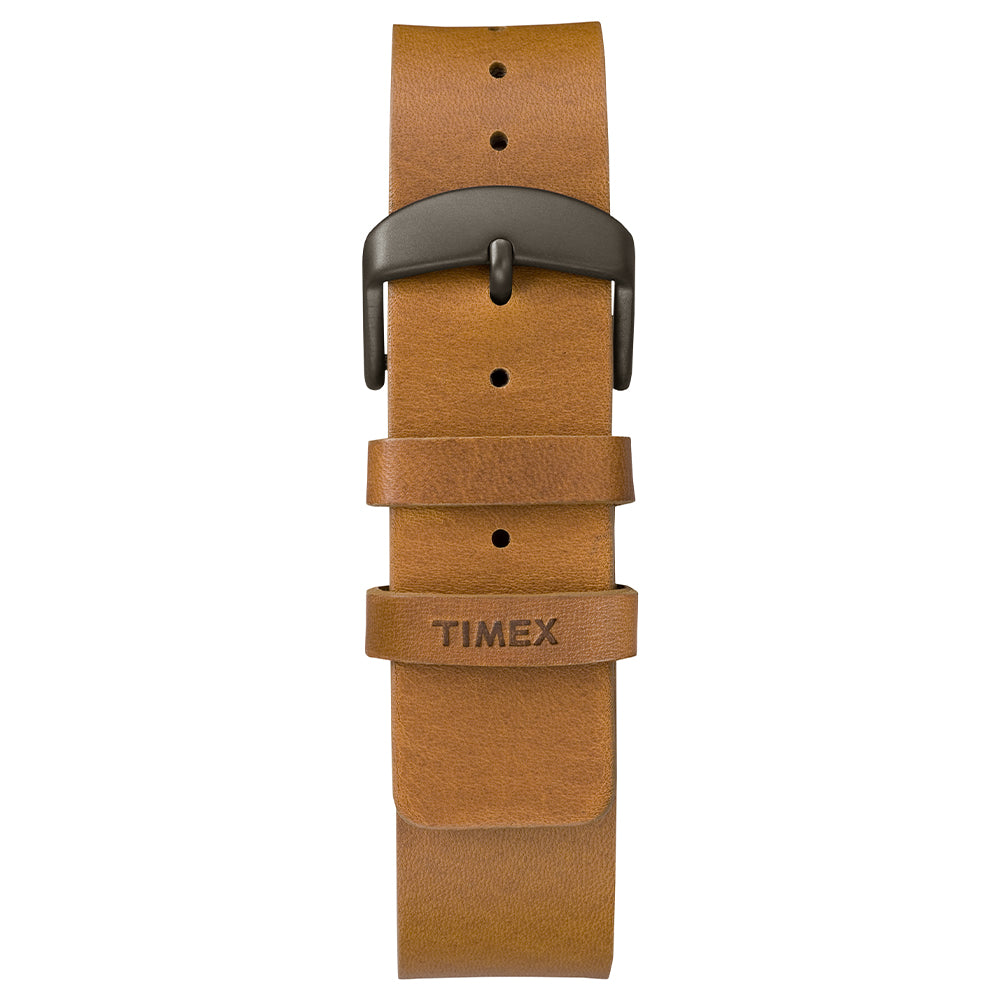 Allied Date 40mm Leather Band
