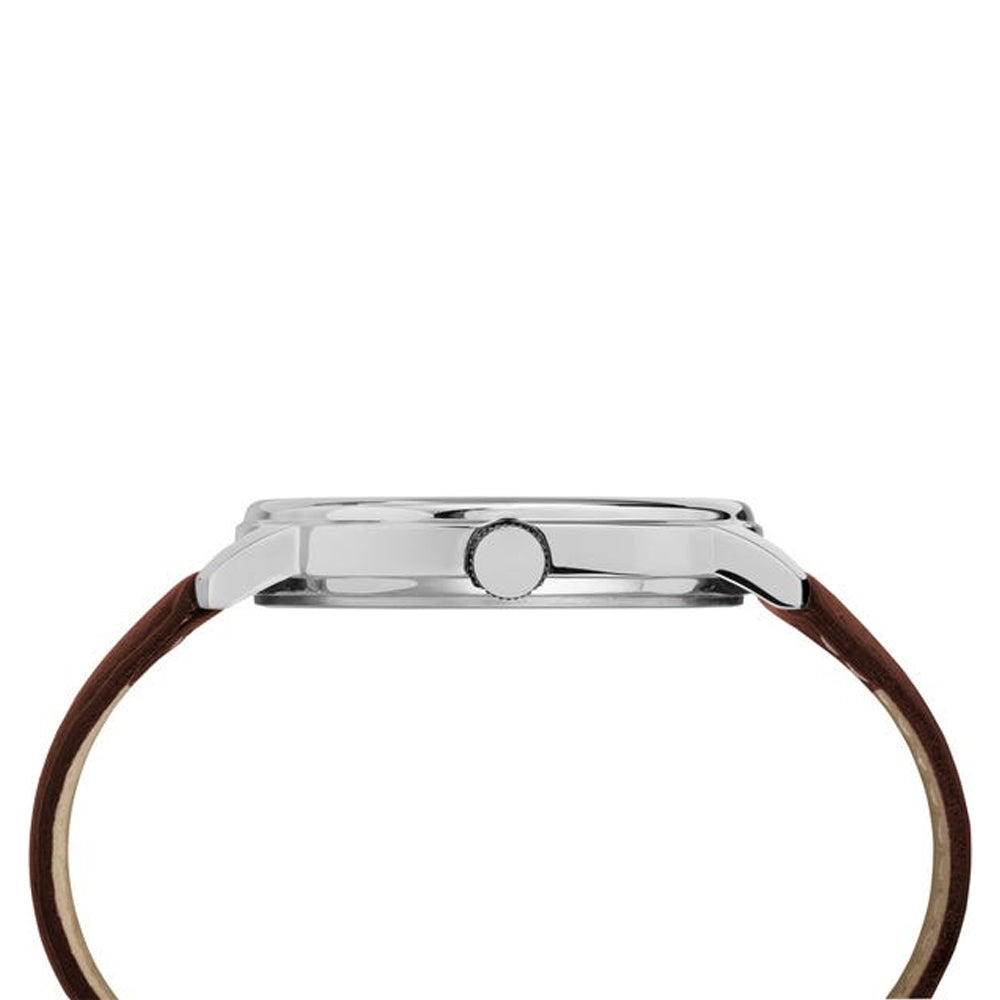 Men's Core 3-Hand 43mm Leather Band