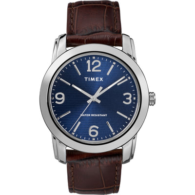 Men's Core 3-Hand 39mm Leather Band