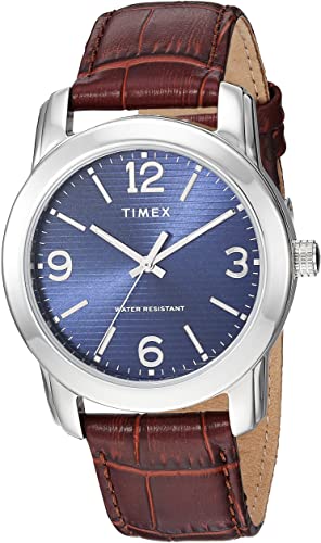 Men's Core 3-Hand 39mm Leather Band