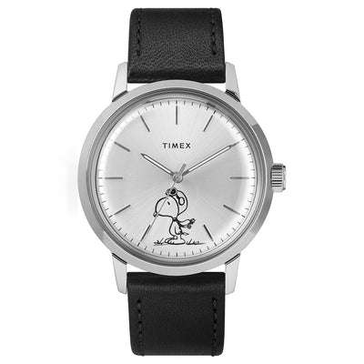 Marlin® Automatic X Peanuts - Snoopy Flying Ace Automatic 40mm Leather Band