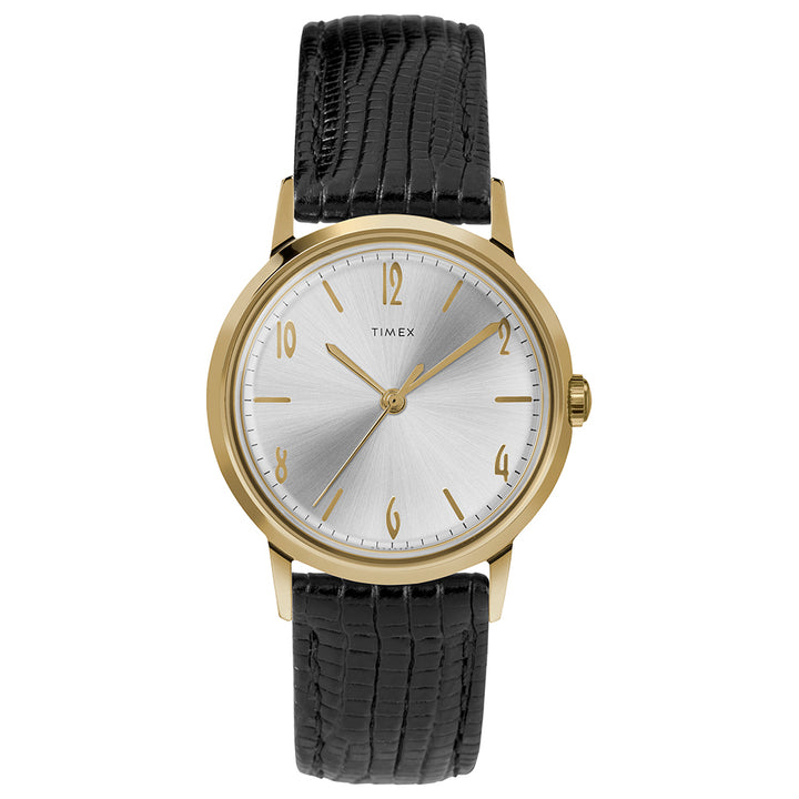 Marlin Hand-Wound 34mm Leather Band – Watch Republic PH