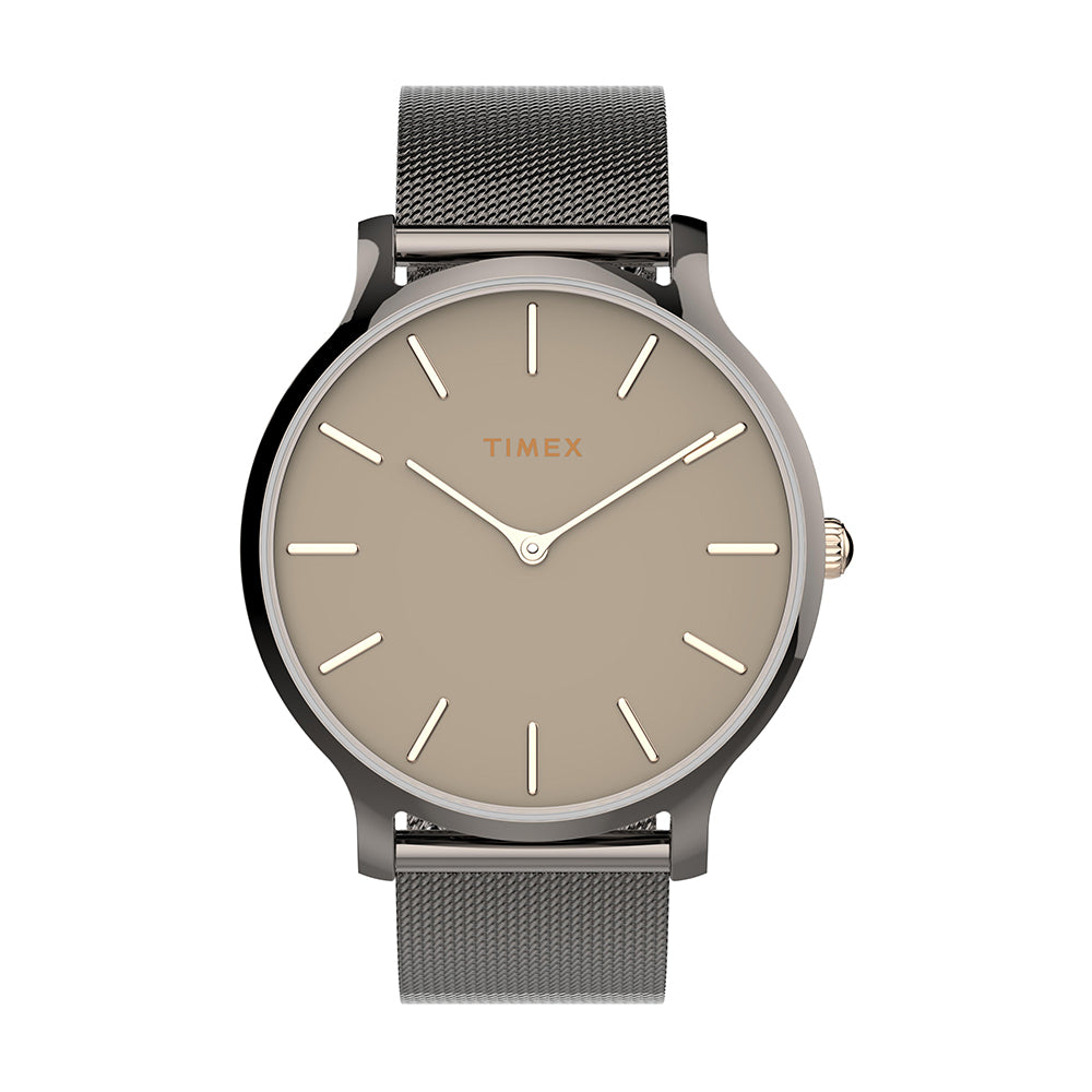 Transcend 2-Hand 38mm Stainless Steel Band