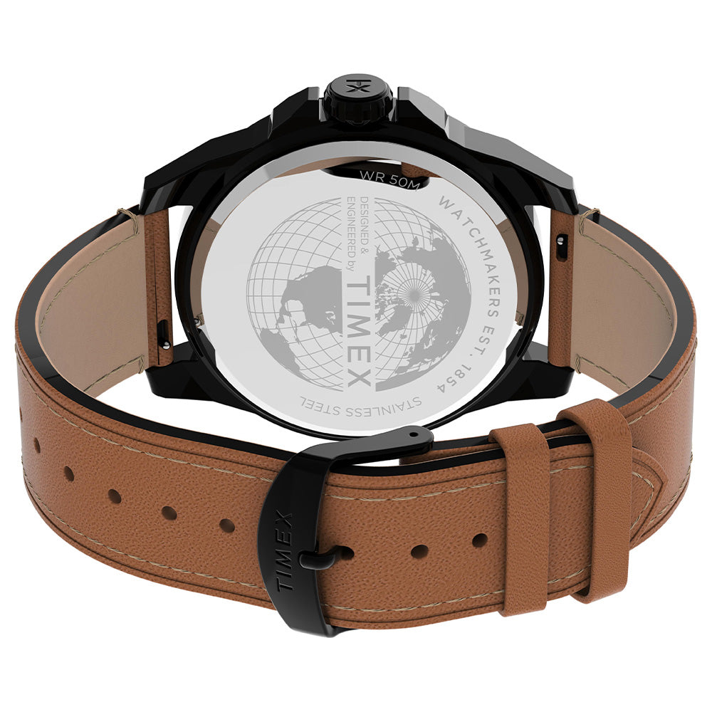 Essex Avenue 3-Hand 44mm Leather Band