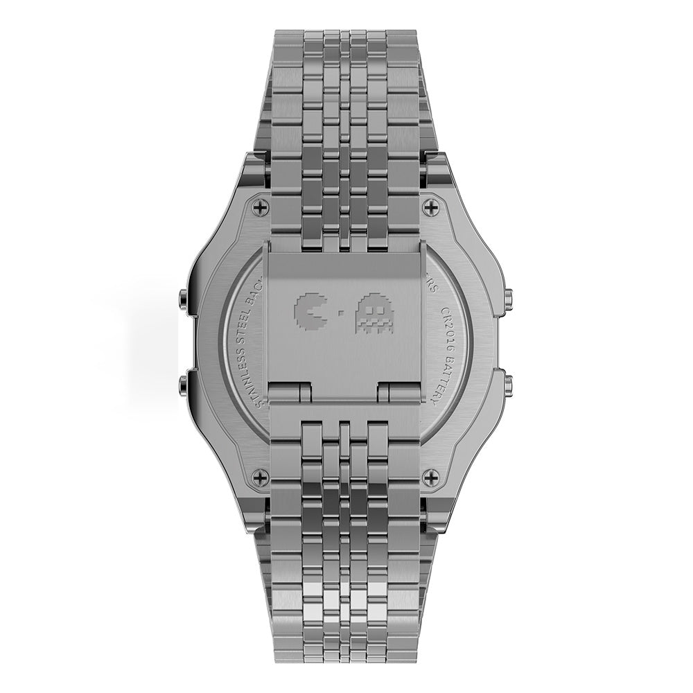 Timex T80 x PAC-MAN™ Digital 34mm Stainless Steel Band