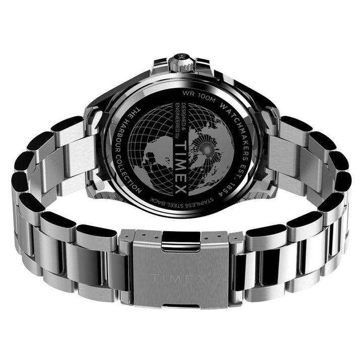 Harborside Coast 3-Hand 43mm Stainless Steel Band – Watch Republic PH