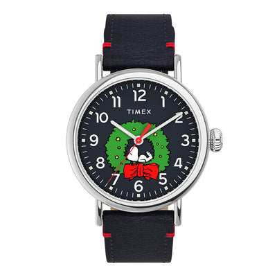 Timex Peanuts Standard 3-Hand 40mm Leather Band