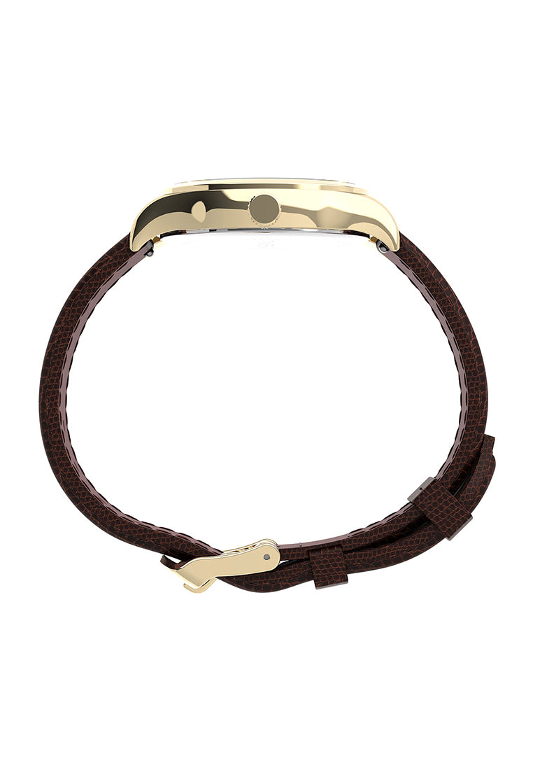 Waterbury Traditional 3-Hand 34mm Leather Band