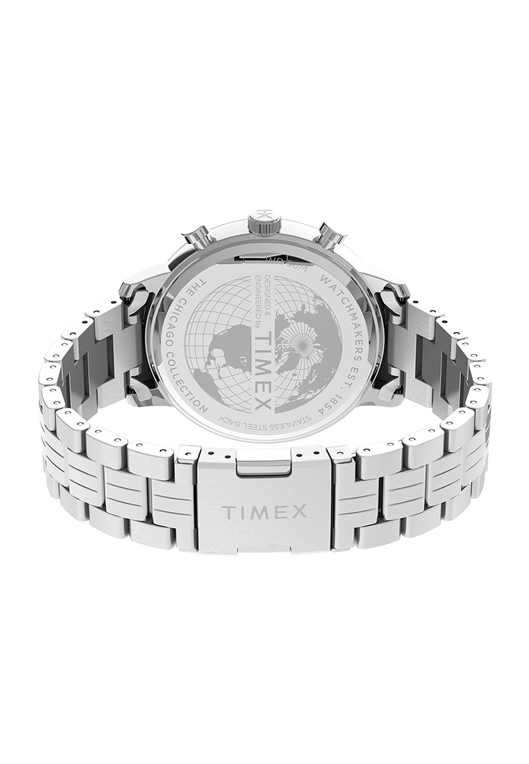 Chicago Chronograph 45mm Stainless Steel Band