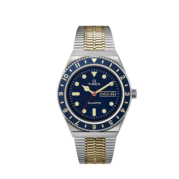 Timex Q Timex Reissue Day Date 38mm Stainless Steel Band – Watch