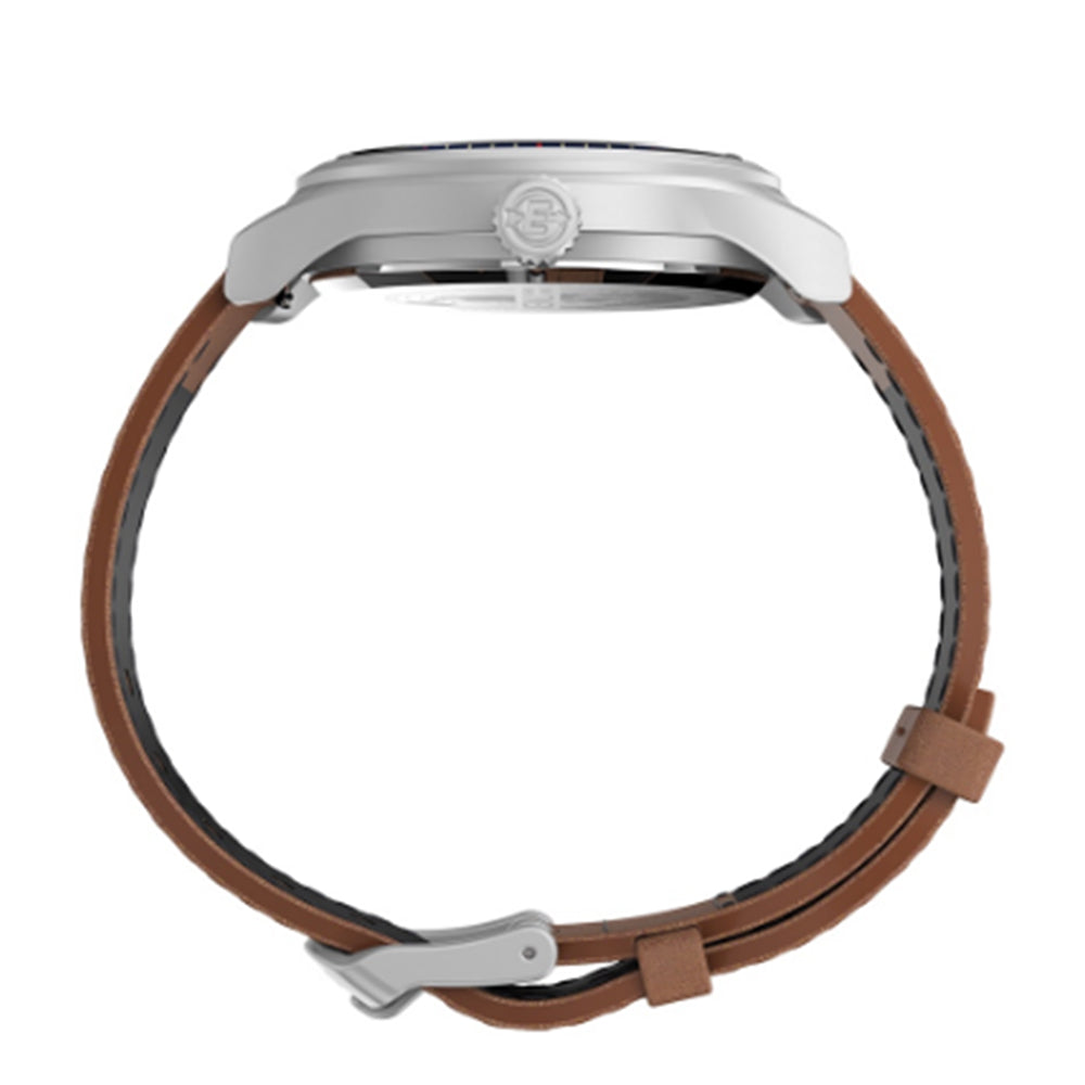 Timex Expedition Sierra Date 41mm Leather Band