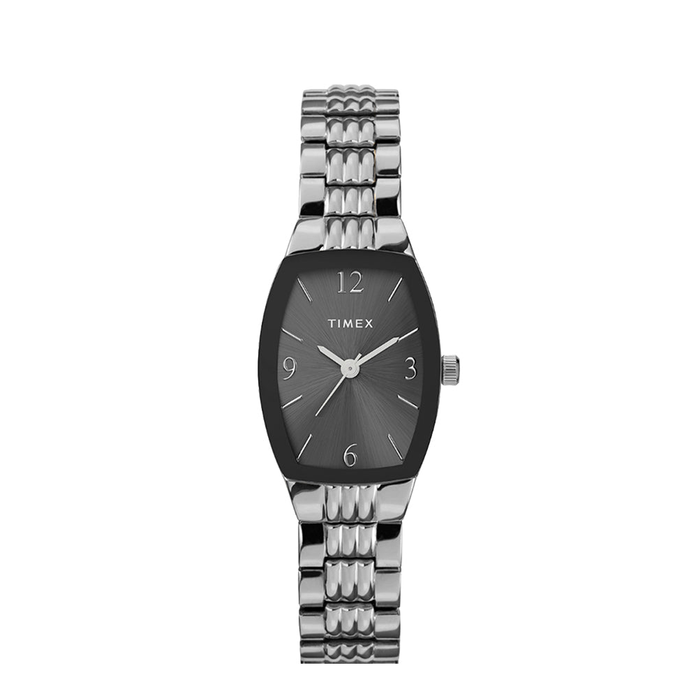 Timex Main Street 3-Hand 21mm Stainless Steel Band