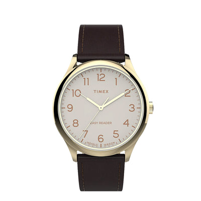 Timex Easy Reader 3-Hand 40mm Leather Band