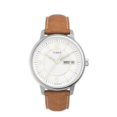 Timex Chicago Date 45mm Leather Band