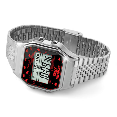 Timex Timex 80 Space Invaders Digital 34mm Stainless Steel Band
