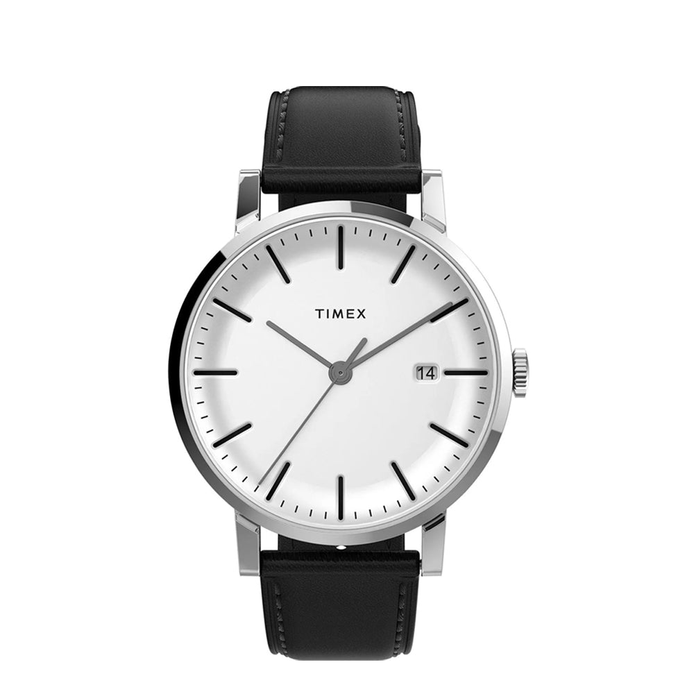 Timex Midtown Date 38mm Leather Band