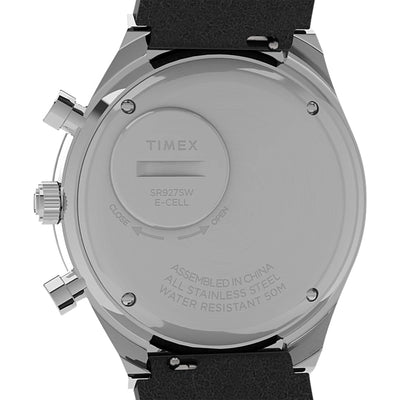 Timex Q Timex Chronograph 40mm Leather Band