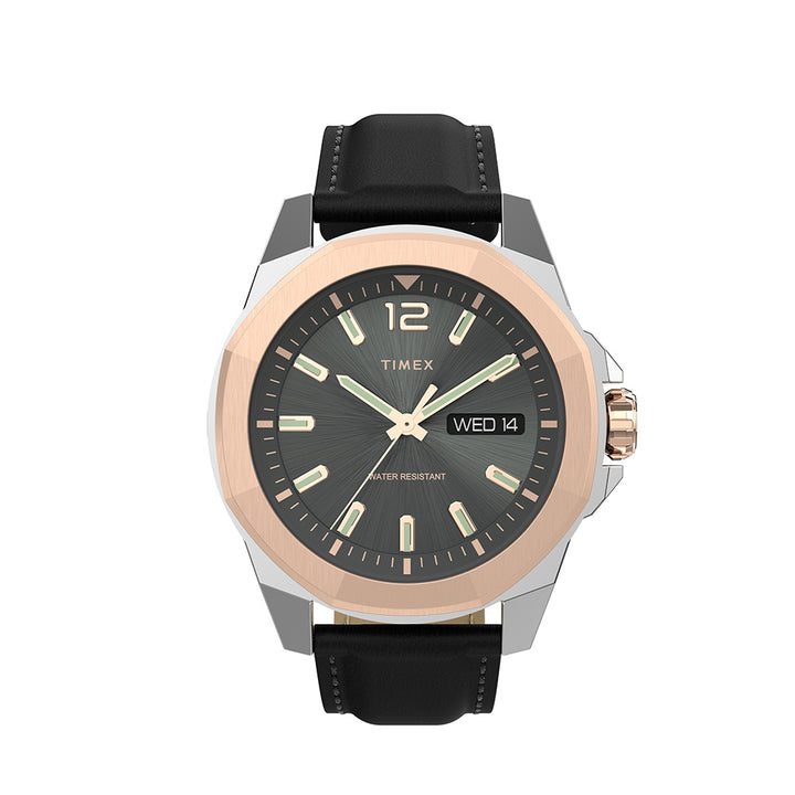 Timex Essex Avenue 3-Hand 44mm Leather Band