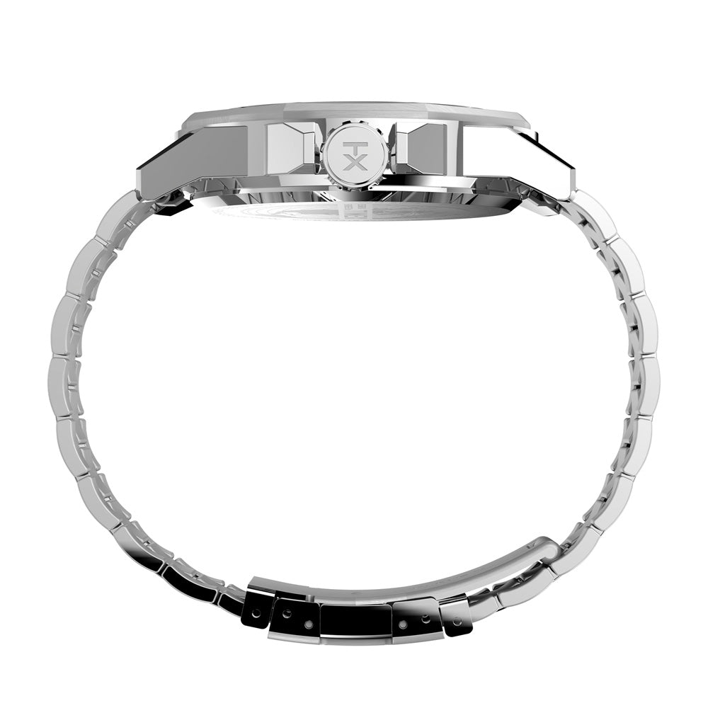 Timex Essex Avenue 3-Hand 44mm Stainless Steel Band