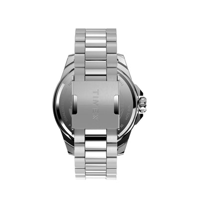 Timex Essex Avenue 3-Hand 44mm Stainless Steel Band