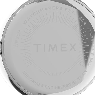 Timex Adorn With Crystals 2-Hand 32mm Metal Band