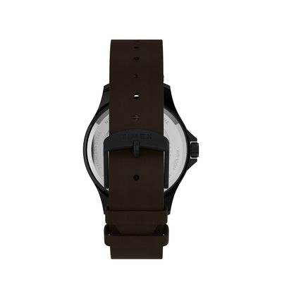 Timex Navi Xl 3-Hand 41mm Leather Band