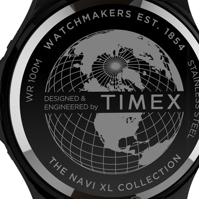 Timex Navi Xl 3-Hand 41mm Leather Band