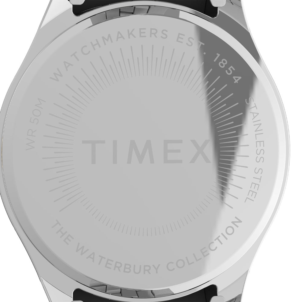 Timex Legacy 3-Hand 34mm Stainless Steel Band