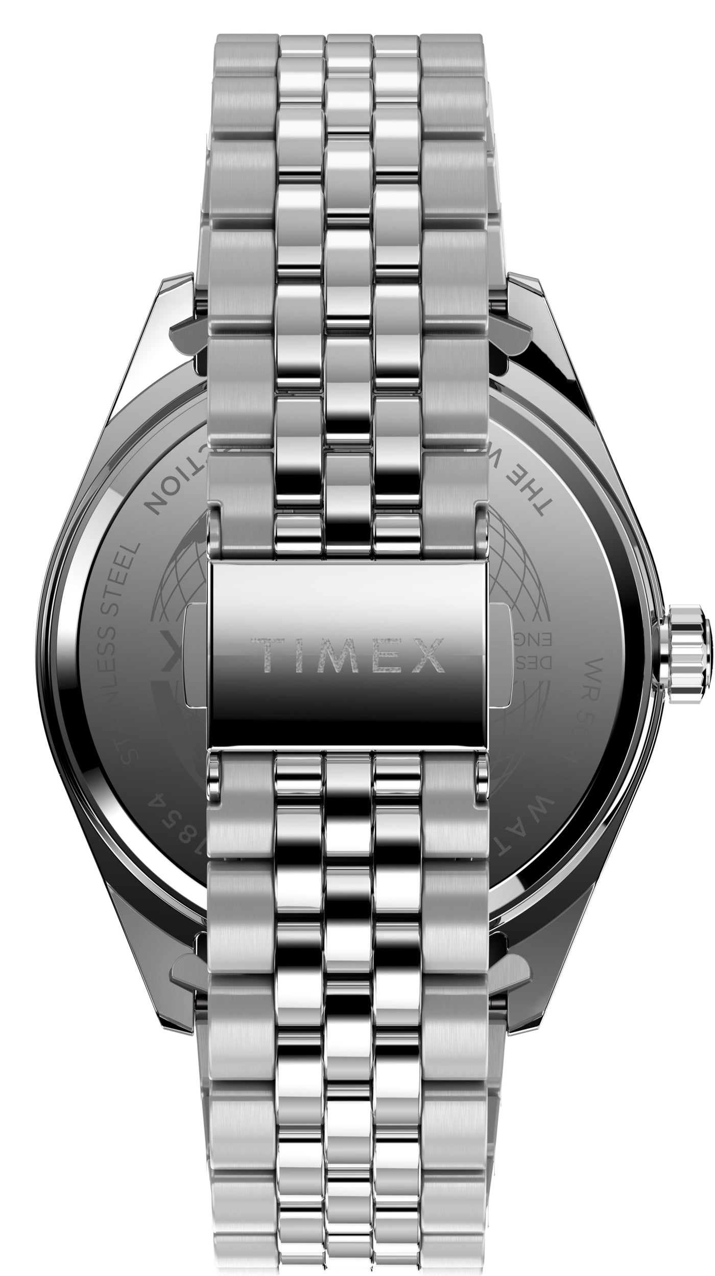 Timex Legacy Day-Date 41mm Stainless Steel Band