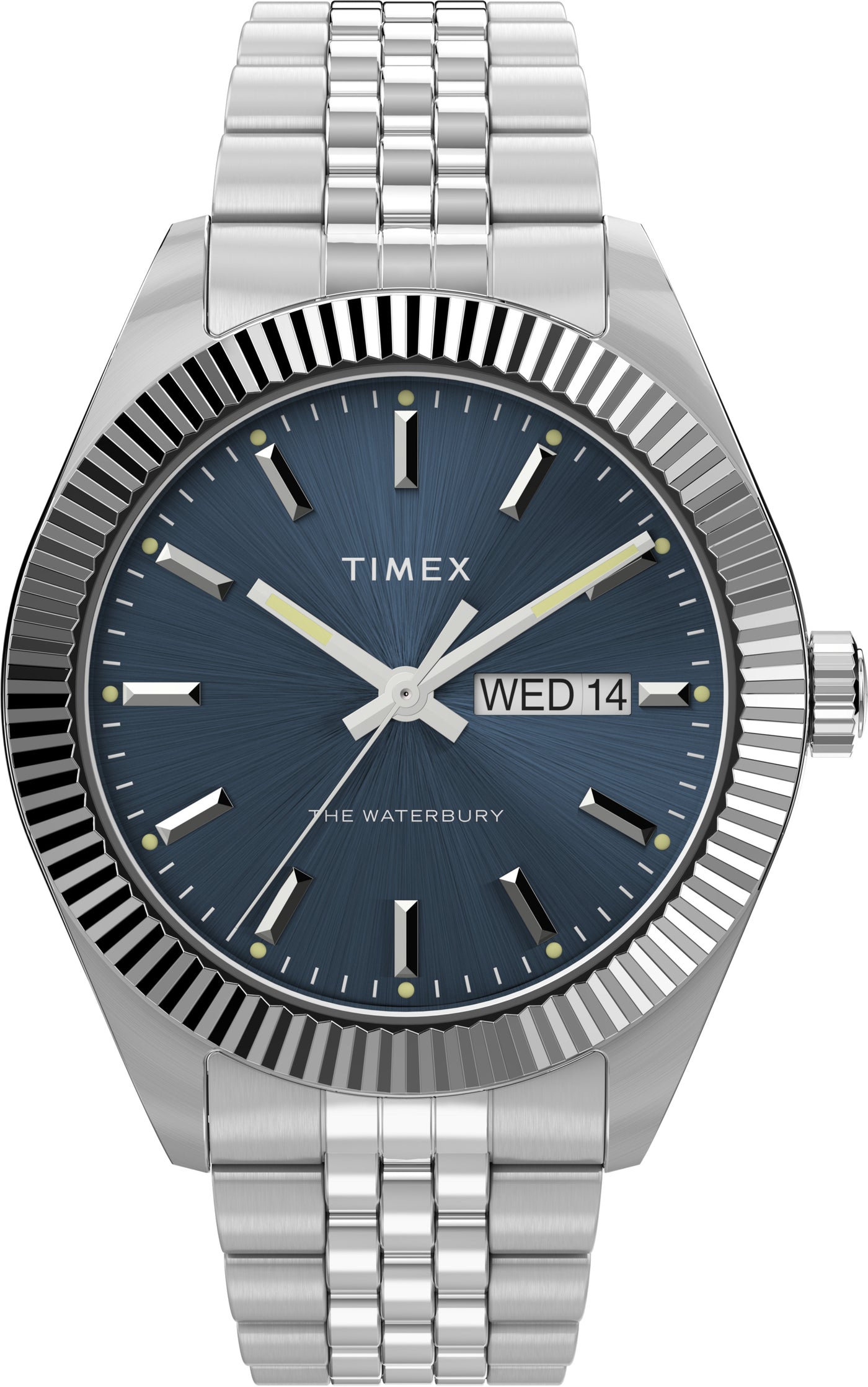 Timex Legacy Day-Date 41mm Stainless Steel Band