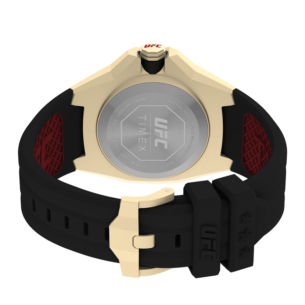 Timex x UFC Pro Day-Date 45mm Rubber Band – Watch Republic PH