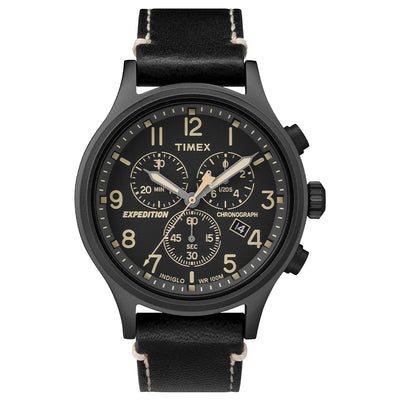 Expedition Scout Chronograph 42mm Leather Band