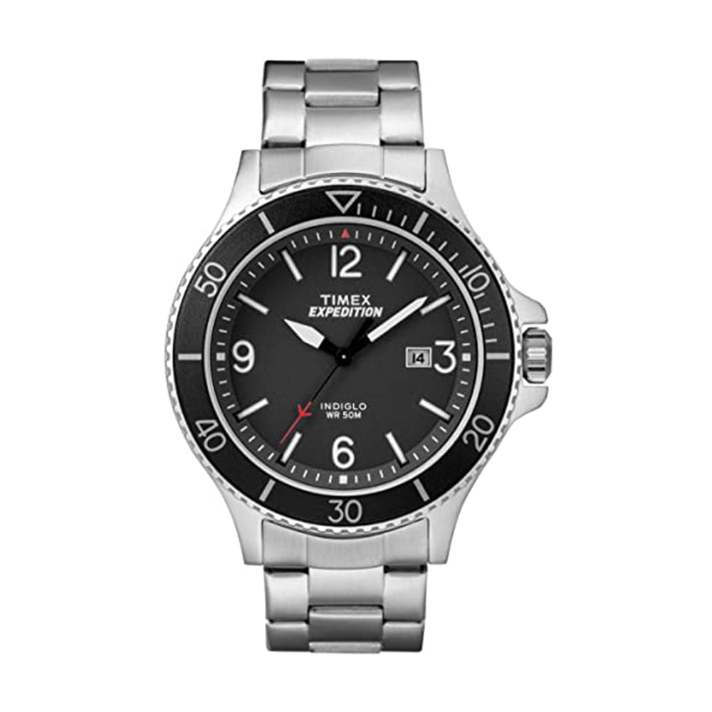 Expedition Ranger 3-Hand 43mm Stainless Steel Band