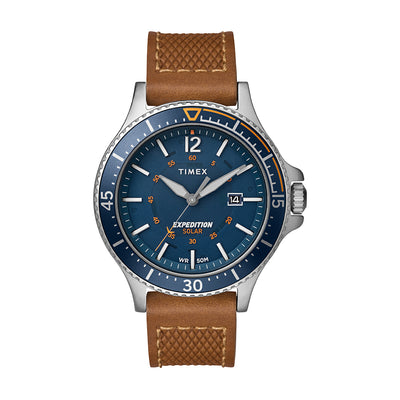 Expedition Ranger 3-Hand 43mm Leather Band