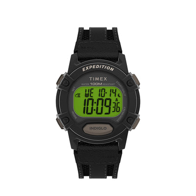 Timex Expedition® Cat5 Digital 41mm Leather Band