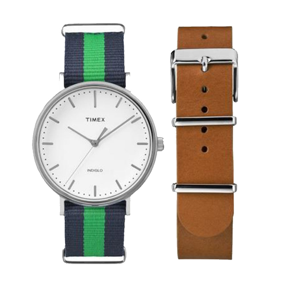 Fairfield Box set 3-Hand 41mm Leather Band