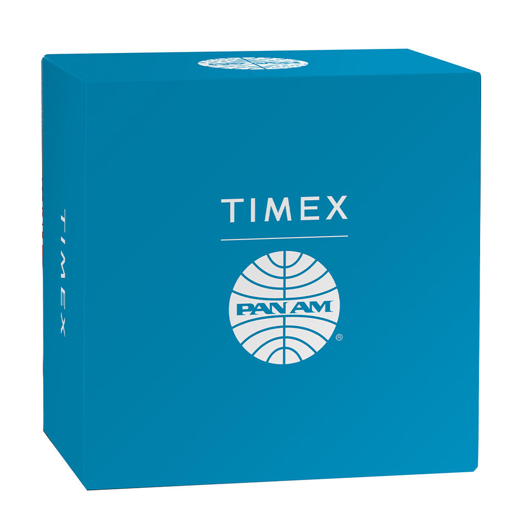 Timex Timex x Pan Am Chronograph 42mm Leather Band