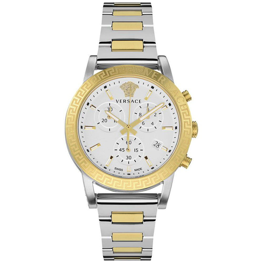 Versace Sport Tech Lady Chronograph 40mm Stainless Steel Band