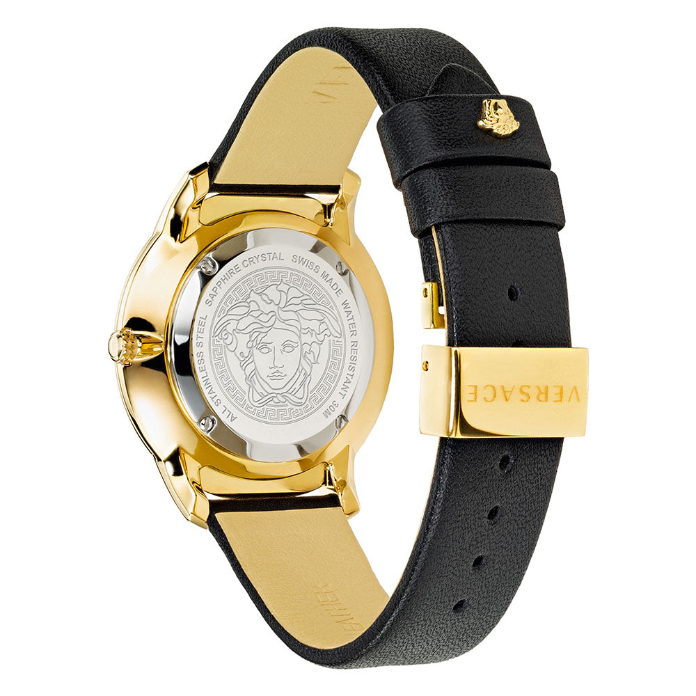 Versace Audrey 2-Hand 38mm Leather Band